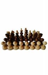Magic Puzzle Box Új kézzel készített mogyoró fa sakkfigura készlet 5 cm hosszú a király barna (_edd0948a4)