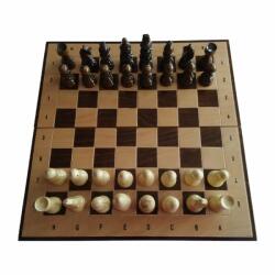Magic Puzzle Box Kézzel készített fa sakkkészlet sakktábla doboz számozott fa sakkfigurák backgammon dáma natúr (_f700c102e)
