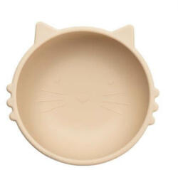 Bol din silicon Kitty I, 6 luni+, Bubble Beige, Appekids