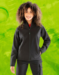 Result Genuine Recycled Women's Recycled 3-Layer Hooded Softshell (213331016)