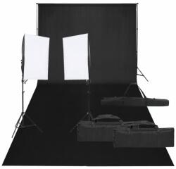  Kit studio foto cu set de lumină și fundal (3094750)