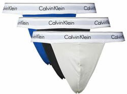 Calvin Klein 3 PACK - férfi tanga NB3226A-GW4 (Méret XXL)