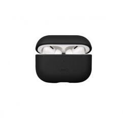 UNIQ Terra Apple Airpods Pro 2 bőr tok fekete (UNIQ-AIRPODSPRO2-TERDBLK) (UNIQ-AIRPODSPRO2-TERDBLK)