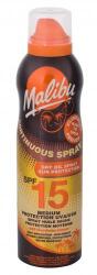 Malibu Continuous Spray Dry Oil SPF15 pentru corp 175 ml unisex