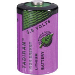 Tadiran Batteries 1/2 AA lítium elem, 3, 6V 1100 mAh, 15 x 25 mm, Tadiran SL750/S - aqua