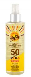 Malibu Kids Clear Protection SPF50 napozó spray gyerekeknek 250 ml