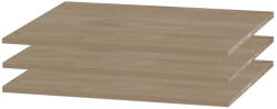 Faktum polc csomag Peak Natural Oak and White 2/3 osztású szekrényhez 3db