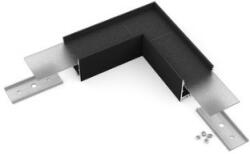 TOPMET VARIO30-02 sarokidom síkban forduló 90°-os (fekete) LED profil Topmet (SL V4670021s)