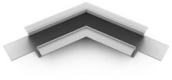 TOPMET VARIO30-05 sarokidom síkban forduló 120°-os (eloxált) LED profil Topmet (SL V4750020s)