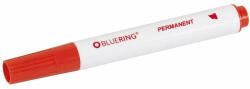  Alkoholos marker 1-4mm, vágott végű Bluering® piros