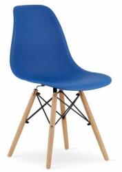 ARTOOL Skandináv stílusú szék, Artool, Osaka, PP, fa, kék és natúr, 46x5 (ART-3603_1)