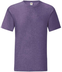 Fruit of the Loom Férfi rövid ujjú póló Fruit of the Loom Iconic 150 T -M, Heather lila