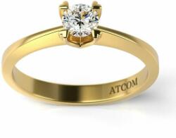 ATCOM Damian sárga arany eljegyzési gyűrű (I-AU-G-DAMIAN)
