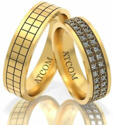 ATCOM Alice sárga arany jegygyűrűk (V-AU-G-ALICE)