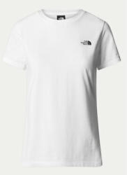 The North Face Tricou Simple Dome NF0A87NH Alb Regular Fit