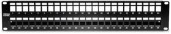 TRENDnet Patch Panel ecranat 48 porturi blank keystone 2U - TRENDnet TC-KP48S (RVN-TC-KP48S)