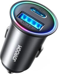 JOYROOM JR-CCN04 60W USB-A USB-C mini charger - black - pcone