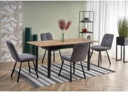 Halmar GREG asztal, szín: wotan tölgy|fekete (V-PL-GREG-ST)