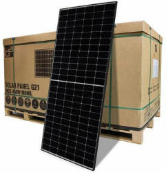 G21 MCS MCS LINUO SOLAR 450W napelem mono, fekete keret - raklap (SPG21B450W)