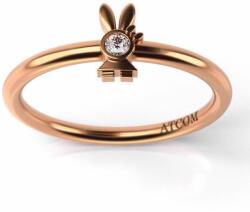 ATCOM Welian rózsaszín arany eljegyzési gyűrű (I-AU-R-WELIAN)