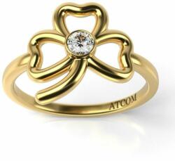 ATCOM Aladdin sárga arany eljegyzési gyűrű (I-AU-G-ALADIN)