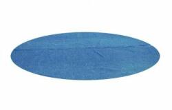 Bestway Napelemes ponyvás medencetakaró 366 cm, kerek, kék, 356 cm, Bestw (ART-8050012)