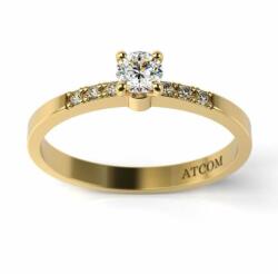 ATCOM Aramis sárga arany eljegyzési gyűrű (I-AU-G-ARAMIS)