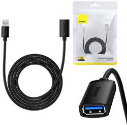 Baseus USB-A 3.0 anya - USB-A apa kábel 2m fekete (B00631103111-03) (B00631103111-03) (B00631103111-03)