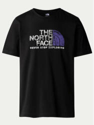 The North Face Tricou Rust 2 NF0A87NW Negru Regular Fit