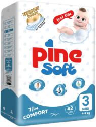 Pine Scutece midi Soft, 4-9 kg, 42 bucati, PINE