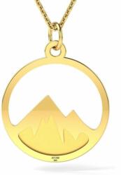 ATCOM Sárga arany nyaklánc, Mountains modell (LP-AU-G-MUNTI)