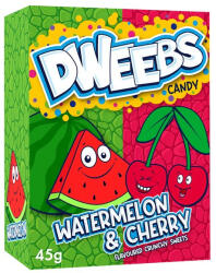  Dweebs Watermelon and Cherry görögdinnye és cseresznye ízű cukorka 45g