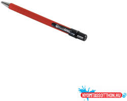 BLUERING Golyóstoll gumírozott piros test, Bluering(R) X6, írásszín piros (BR897688)