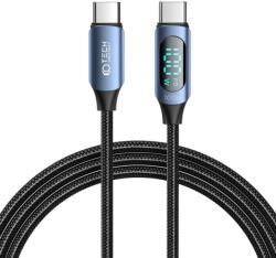 Tech-Protect Ultraboost LED kábel USB-C / USB-C PD 100W 5A 200cm kék (THP2585)