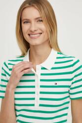 Tommy Hilfiger poló női, zöld - zöld XL - answear - 38 990 Ft