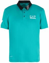 EA7 Tricouri polo bărbați "EA7 Man Jersey Polo Shirt - Verde - tennis-zone - 315,53 RON