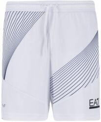 EA7 Pantaloni scurți tenis bărbați "EA7 Man Jersey Shorts - white - tennis-zone - 366,90 RON