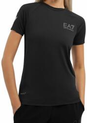 EA7 Női póló EA7 Woman Jersey T-Shirt - black - tennis-zone - 21 600 Ft