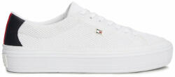 Tommy Hilfiger Sneakers Tommy Hilfiger Vulc Monotype Sneaker FW0FW07675 White/Space Blue 0K5