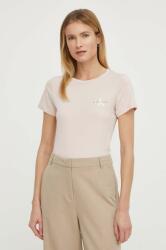 Calvin Klein Jeans pamut póló 2 db női, rózsaszín - rózsaszín M - answear - 18 990 Ft