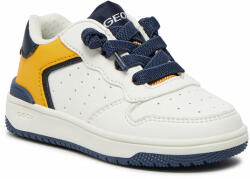 GEOX Sneakers Geox J Washiba Boy J45LQB 05411 C0592 M White/Yellow
