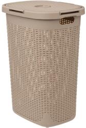 5five Simple Smart Cos rufe Flexible, Bej, plastic, 60 litri, 35, 2 x 45 x H 65, 8 cm