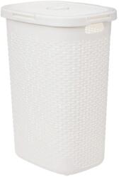 5Five Simply Smart Cos rufe Flexible, White, plastic, 60 litri, 35, 2 x 45 x H 65, 8 cm