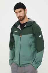 Mammut szabadidős kabát Convey Tour HS zöld, gore-tex - zöld XL - answear - 83 990 Ft
