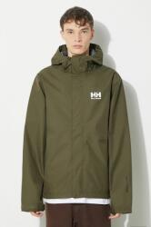 Helly Hansen rövid kabát férfi, zöld, átmeneti - zöld M