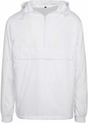 Build Your Brand Geacă tip hanorac pentru bărbați - Albă | 2XL (BY096-1000285376)