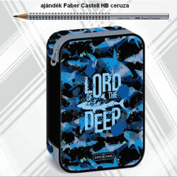 Ars Una tolltartó többszintes Lord of the Deep cápa üres 24 54953871 nagymérfüzetű írószertartókkal (51343378)