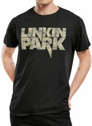 NNM Tricou Linkin Park pentru bărbați- Distressed Logo - negru - MC576