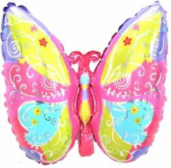 Balloons4party Balon folie fluture roz 48 x 63 cm - articole-petreceri - 10,00 RON