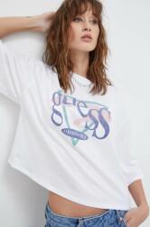 Guess Originals pamut póló női, fehér - fehér L - answear - 15 990 Ft